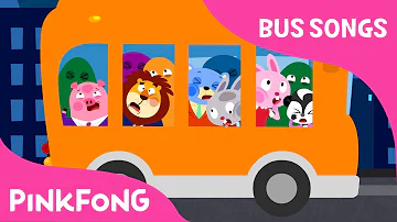 The Wheels on the Orange Night Bus | Bus Songs | Car Songs | PINKFONG Songs for Children