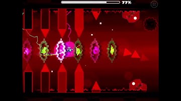 Geometry Dash Level "Frontline Full" by: God Of Music 100% complete