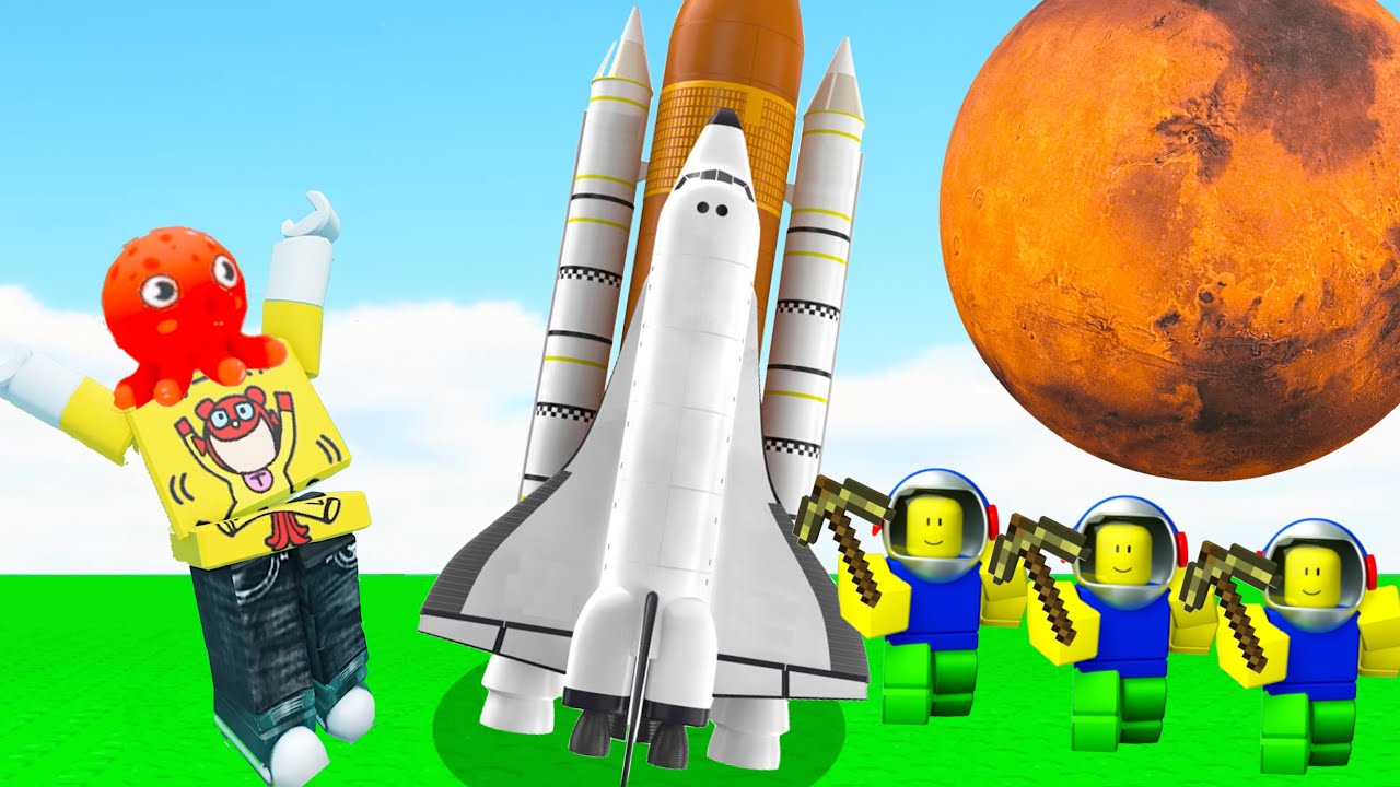 火星に行きたいからヌーブ君を永遠に働かせよう【 Roblox 】ロブロックス