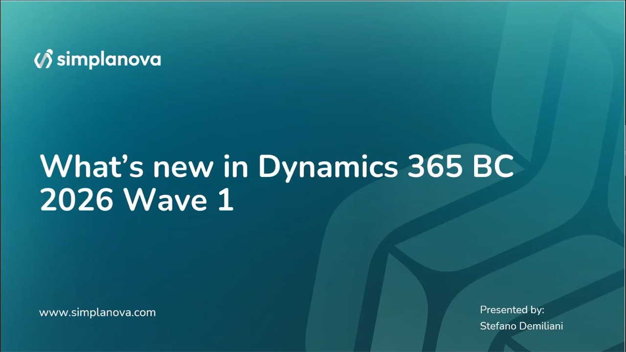 What’s new in Dynamics 365 BC 2026 Wave 1 - YouTube