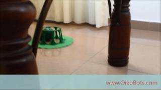 OikoBots   Robomop Allegro In A Living Room   Automatic robot sweeper