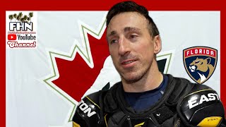 Brad Marchand of the Florida Panthers Ready for First Trip to the Olympics with Team Canada