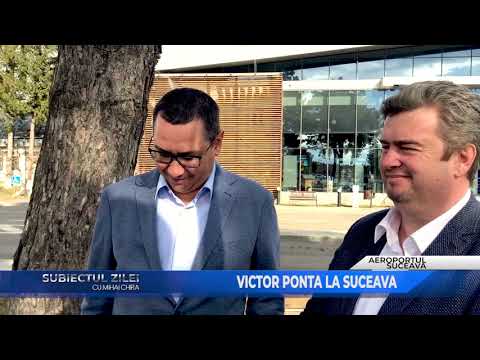 Victor Ponta viziteaza judetul Suceava.