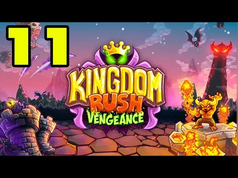 Видео: Kingdom Rush Vengeance #11 БЕРЕГА МАГИНИКИ И АНУРИАНСКАЯ ПЛОЩАДЬ 😎