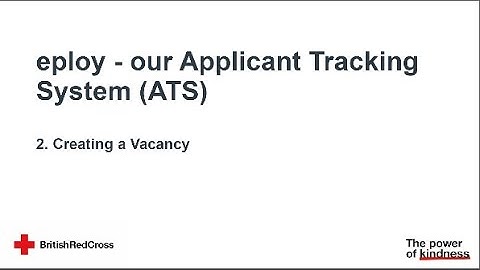2. Eploy Hiring Manager Portal - Creating a Vacancy Video