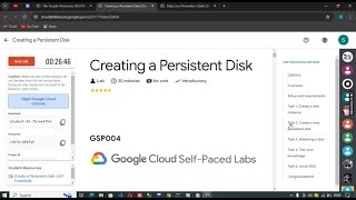 Creating a Persistent Disk #GSP004 lab solution #google #gcp #googlecloud #arcade_facilitator #swags