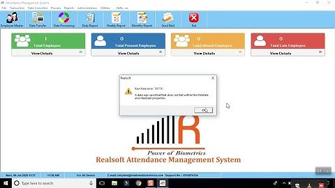 How to solve Run-time Error 35773