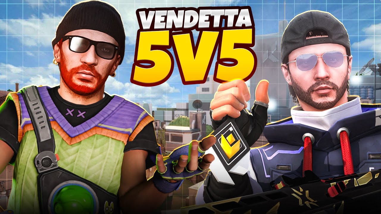 Valo 5v5 Highlight with Vendetta 🤣