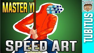 Master Yi Speed Art / League of Legends speed painting