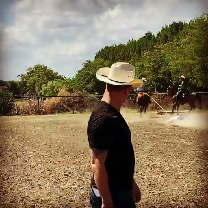 BTS on The Rodeo Thief stunt double action!