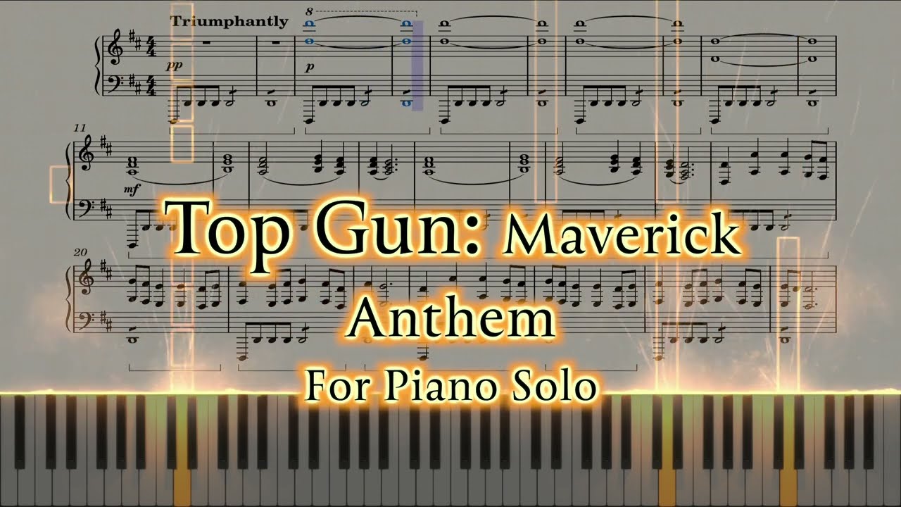 Top Gun Anthem (from Top Gun: Maverick) (Piano Solo) - Sheet Music