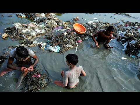 Видео: Почему загрязняется река Ямуна?