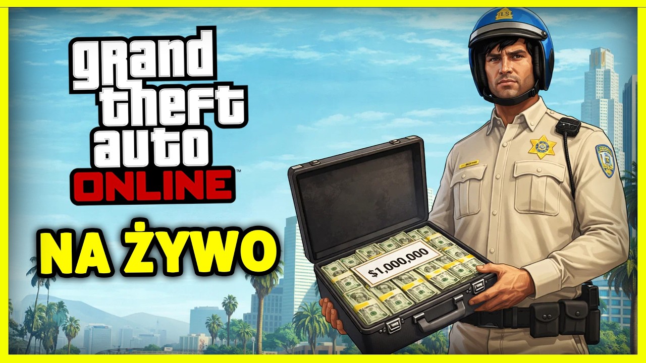 🔴GTA 5 - DROP MILIONA I STROJU - WIELKANOCNY LIVE | !ramówka !enebapromocja !dropy