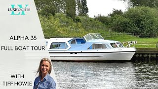 Alpha 35 Centre Cockpit - Full Boat Tour - For Sale With Luxe Yachts