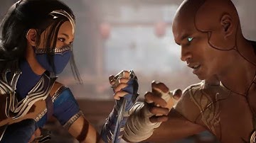 Kitana asks Geras about the Future (All Intro Dialogues Kitana vs Geras) - Mortal Kombat 1