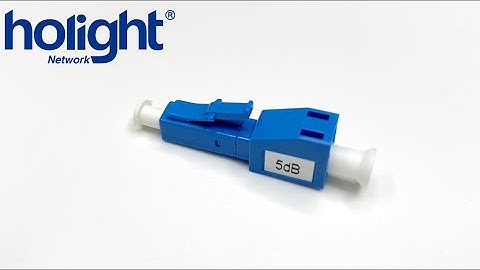 LC UPC Single Mode Plug-in Fixed Fiber Optic Attenuator