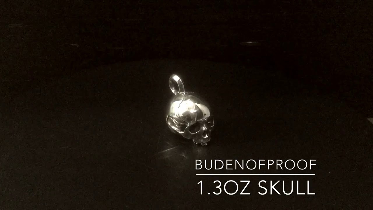 BurdenOfProof 1.3oz SkullPendantバーデンオブプルーフ SilverJewelry silveraccessoryskulljewelry japanesejewelry