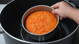 No Egg No Oven Carrot Suji Cake | Rava Carrot Cake | Yummy