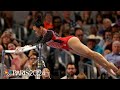 Suni Lee battles back to finish in fourth all-around at 2024 U.S. Championships | NBC Sports