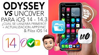 ►UNC0VER VS ODYSSEY ¿QUE JAILBREAK SALDRA PRIMERO? • + APPSYNC ACTUALIZACION & FILZA PARA iOS 14.  