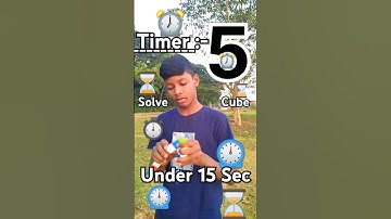 SNAKE CUBE SOLVE UNDER 15 SECOND ⏳⏲️🥶 #shorts #trending #juniorkingofcubers