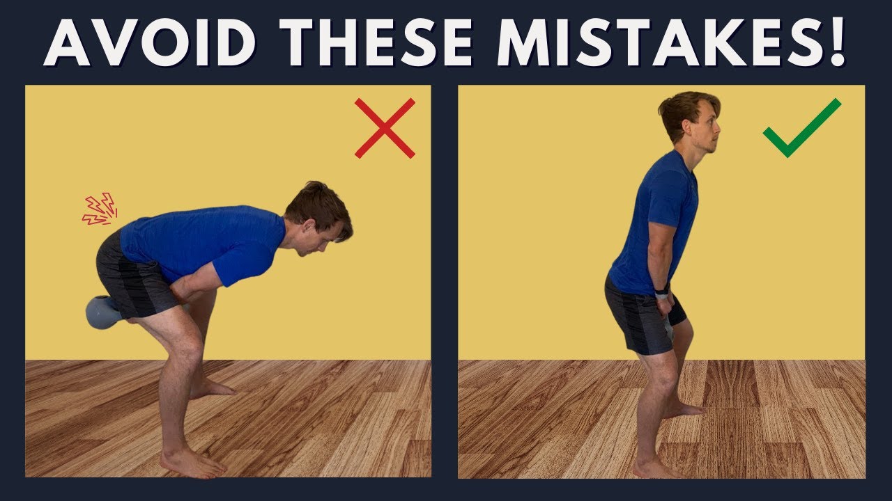 Kettlebell Swing Technique (AVOID INJURY!) YouTube