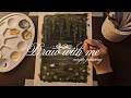 swan lake I begginer painter ( draw with me timelapse )