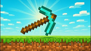 The Falling Pickaxe in Minecraft Never End.