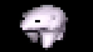 8 bit walking Polar Bear