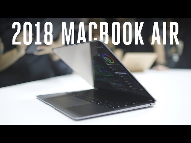 Apple Macbook Air 2018 hands-on - YouTube