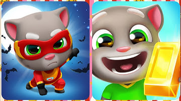 Talking Tom Hero Dash | Talking Tom Gold Run - All Level Gameplay Android,iOS - Walkthrough Ep -1