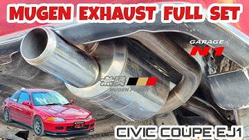 SOUND MUGEN TWIN LOOP CIVIC COUPE EJ1 #GarageN1