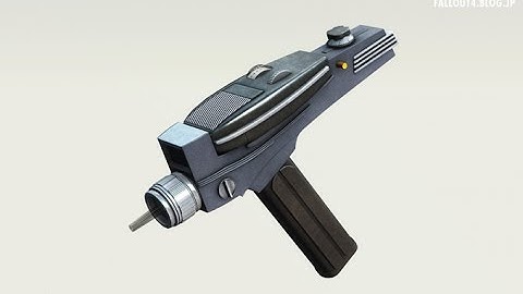 fallout4.blog.jp MOD Review - Star Trek Original Series Phaser by DMagnus
