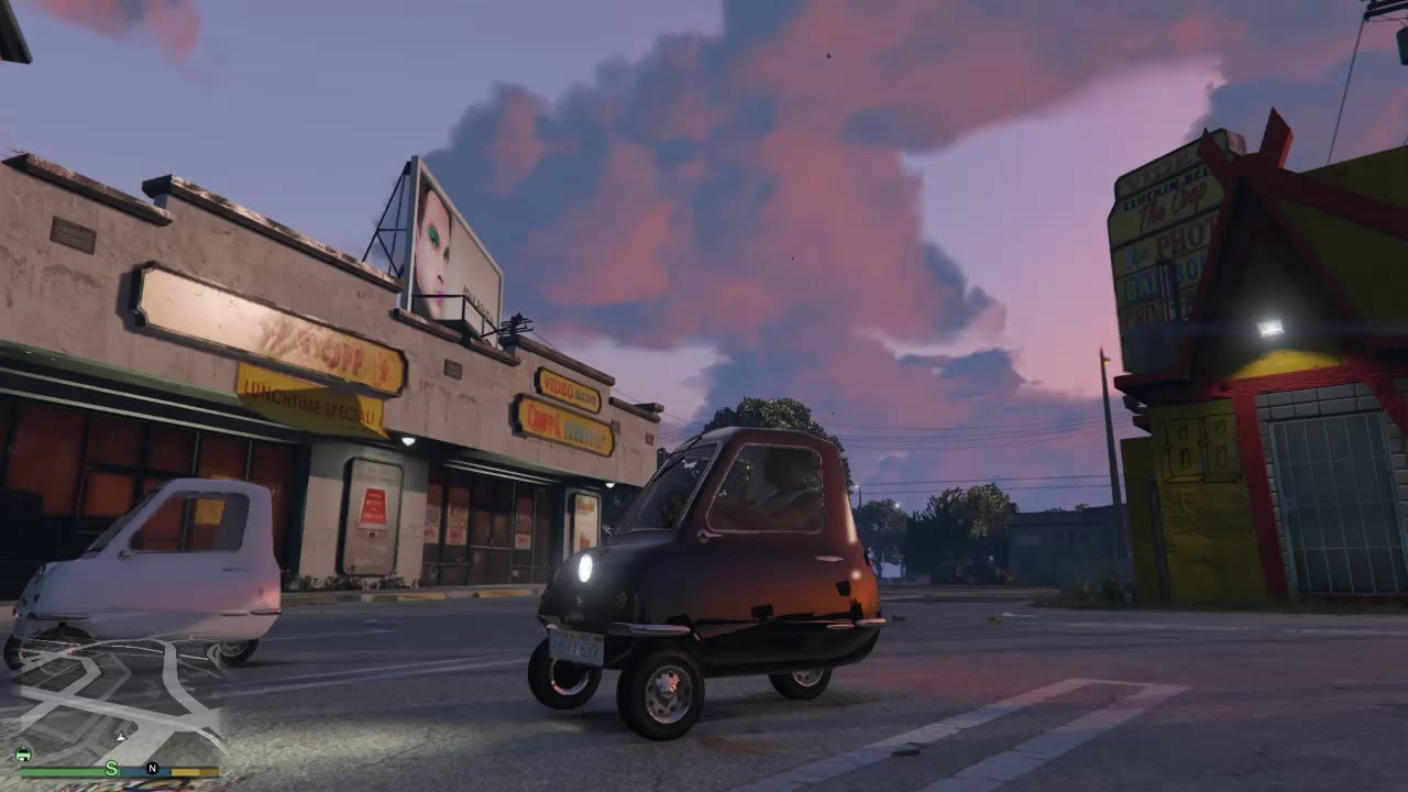 GTA V FUNNY CAR MOD YouTube