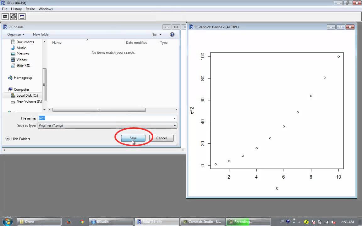 Saving R Plots - YouTube