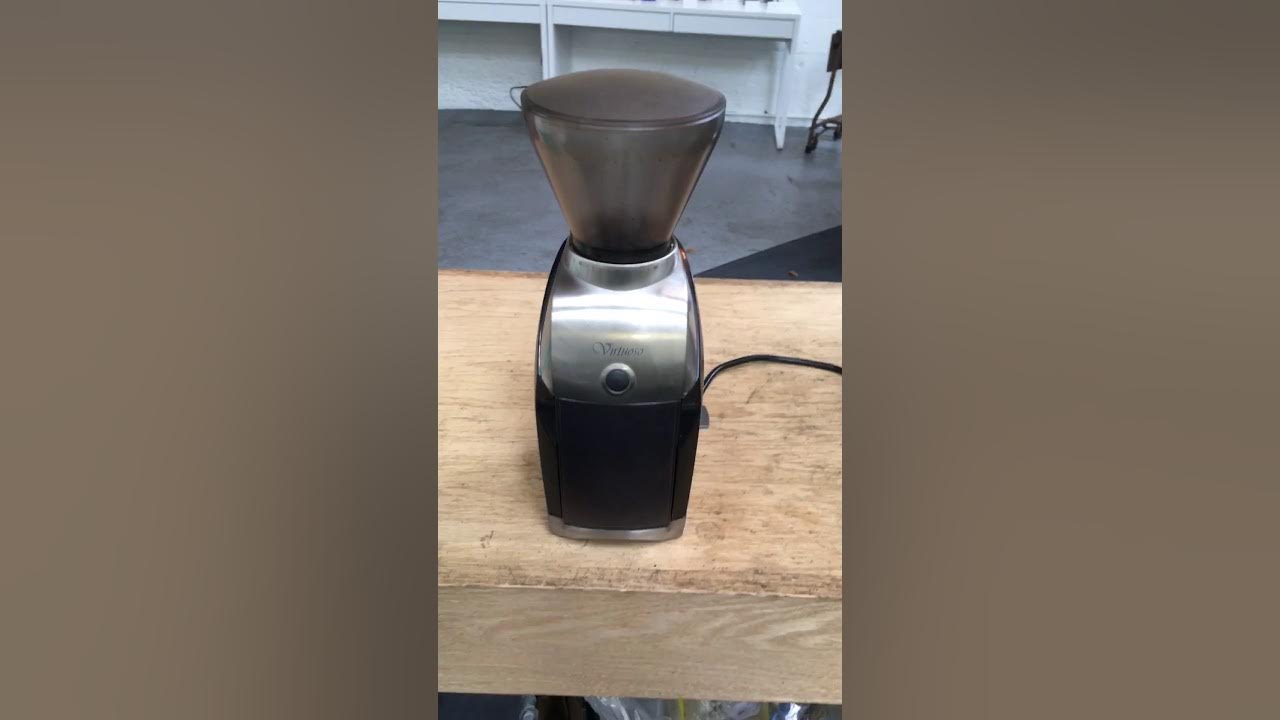 Not grinding fine Baratza Virtuoso Test 1521 YouTube