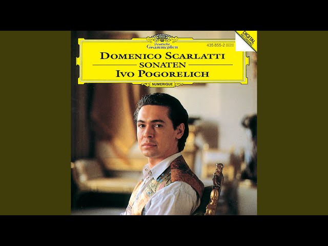 Scarlatti - Sonate pour clavier Kk. 1 : Ivo Pogorelich, piano