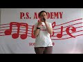 Andreea Torai - Doar tu si cu tine ( live cover at PS Academy )