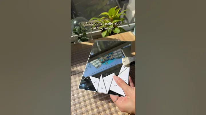 can i make stained glass using mirrors? #stainedglass