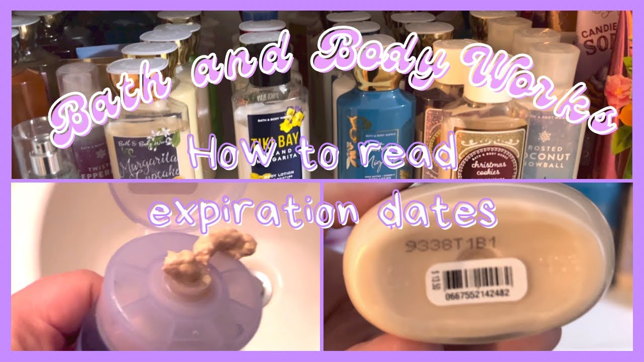 Kollegium Enumerate alkove Bath and Body Works expiration dates | Project use it up - YouTube