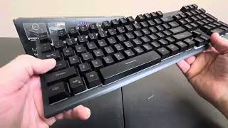 MOOJAY Wireless PC Gaming Keyboard and Mouse RGB Backlit Review