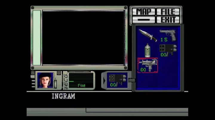 Resident Evil 1 PC (1996) - Jill: Ingram & Rocket ...