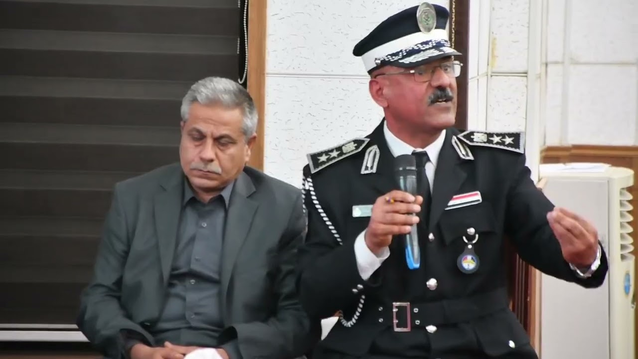 🔵 مديرية مرور محافظة ديالى تقيم الملتقى العلمي الأول للحد من حوادث الطرقاتب رعاية كريمة وتوجيهات 