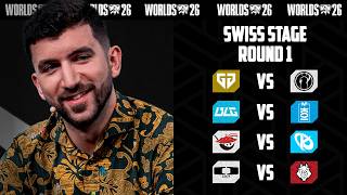 SWISS STAGE IS HERE! | WORLDS 2026 SWISS STAGE ROUND 1