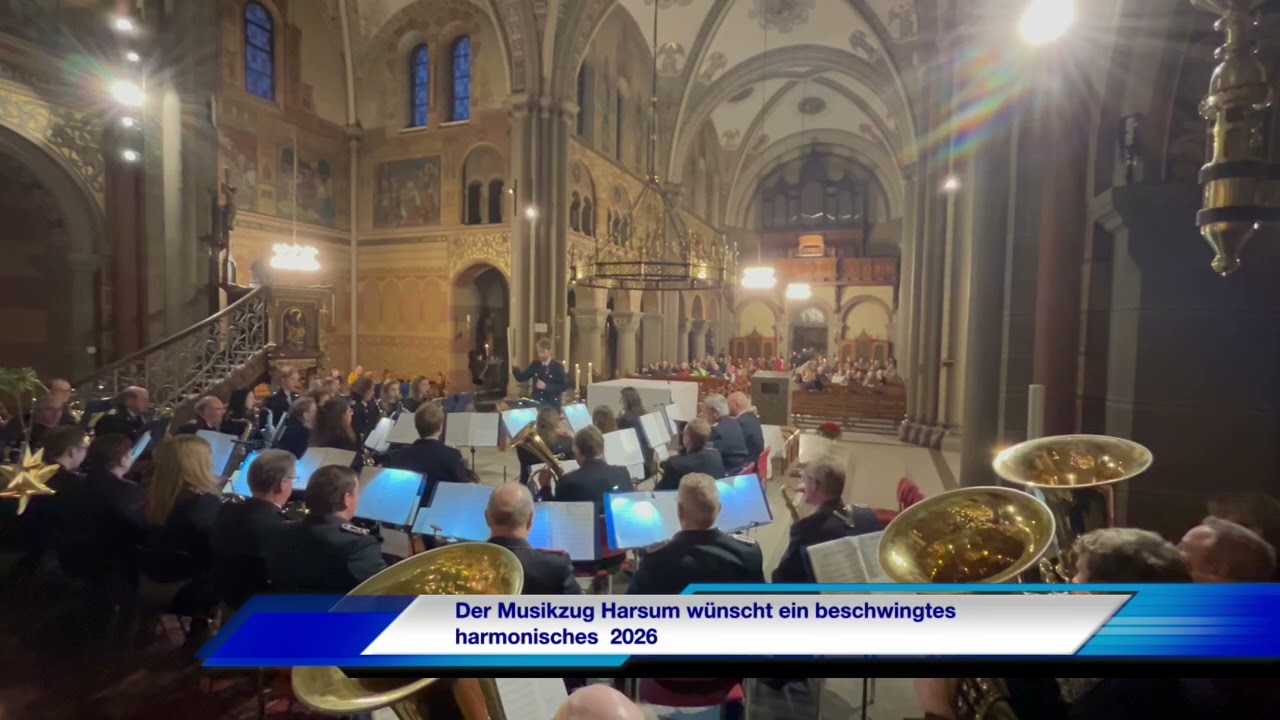 Der Musikzug Harsum wünscht ein beschwingtes harmonisches 2026