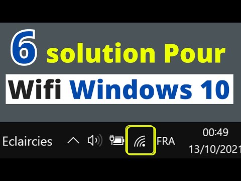 probleme WIFI windows 10 | Non connecté aucun connexion n'est disponible | wifi pc introuvable