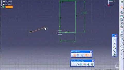 Tutorial Catia 19  Split Sketch Entities   YouTube