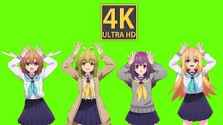 Shikanoko nokonoko koshitantan Dance , Green Screen