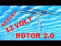 This is the best and easiest way to make the 12 volt Rotor 2 0 for small light weight Yagi!