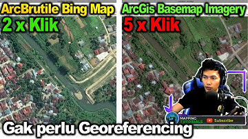 Tutorial Download Citra Satelit Resolusi Tinggi Paling Simpel || ArcBrutile vs Imagery ArcGIS